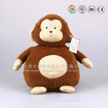 ISO9001 auditado Macaco Brinquedos Flanela, fábrica de Guangdong macaco de pelúcia